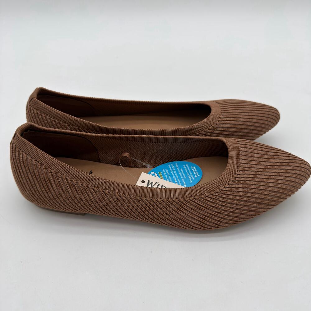 Seychelles Memory Foam Minimalist Casual Taupe Brown Loafers NWOB 6.5 Wide
